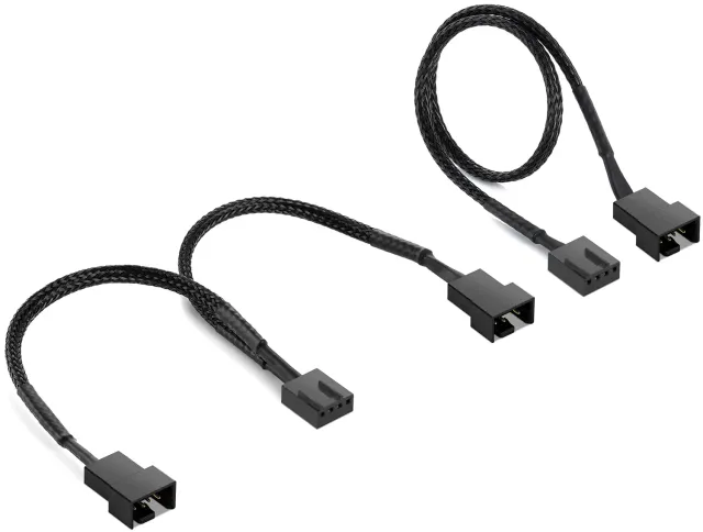 Poppstar 4-Pin Lüfter Kabel Set 15+30cm PWM