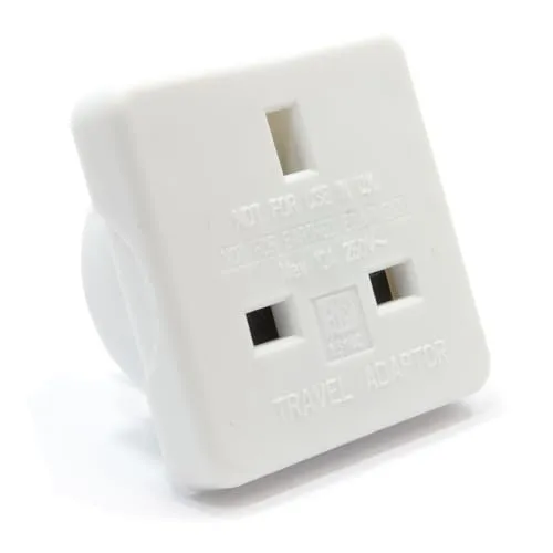 Kenable US auf UK Reiseadapter Weiß 10 A