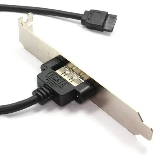 Kenable eSATA Slotblech-Adapter 25cm 1 Port intern