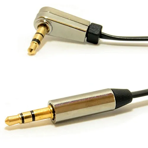 Kenable 007367 Audiokabel verschlaufungsfrei schwarz