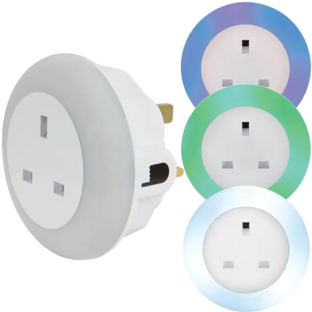 Kenable LED-Nachtlicht Sensor mehrfarbig weiß 0,54W