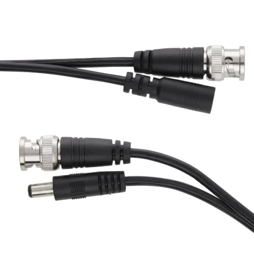 Kenable CCTV BNC DC Verlängerungskabel 5m schwarz