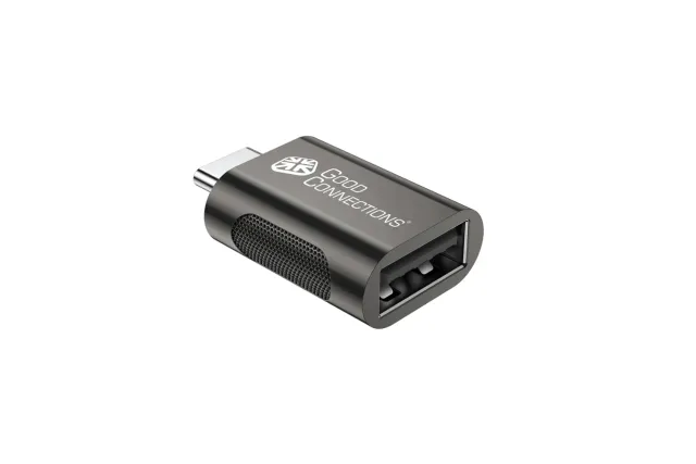 Good Connections USB-C auf USB-A Adapter 5 Gbit/s anthrazit