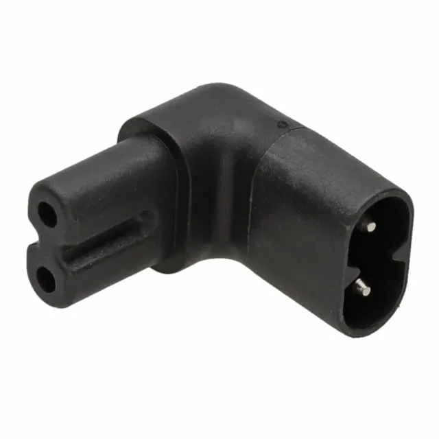 Kenable C7/C8 Winkeladapter Vertikal 2,5A Figure-8