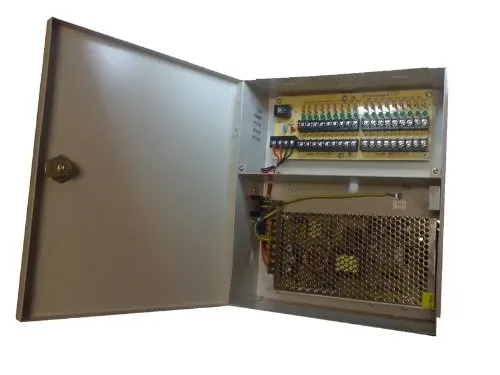 Kenable CCTV Netzteil 12V 10A 9-fach PTC Metallgehäuse