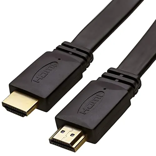Kenable Plano HDMI Kabel flach 1,8m schwarz High Speed