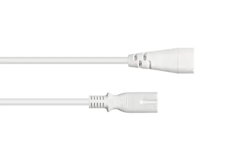 Good Connections P0870-W020 Euro-Verlängerung 2m Weiß