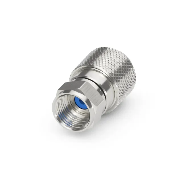 Sonero X-EF010-08 F-Stecker 8er-Set chrom 6,5-7,5 mm