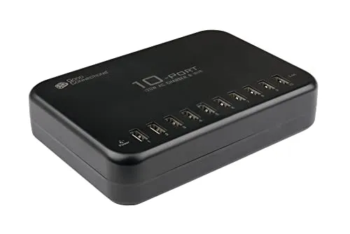 Good Connections 120W USB-Ladestation 10-Port schwarz 12W