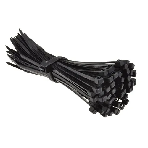 Kenable Kabelbinder 100x2,5 mm schwarz 100 Stück Nylon