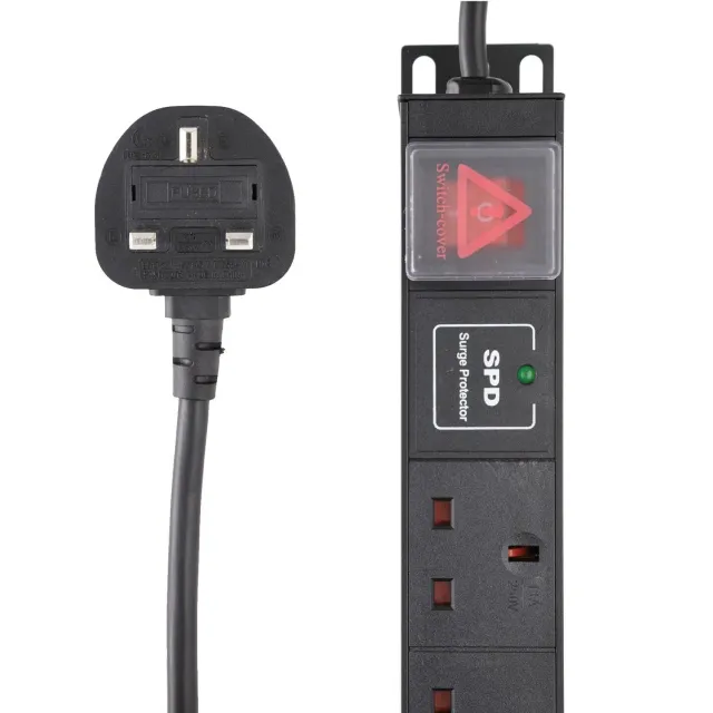 Kenable PDU Steckdosenleiste 8-fach vertikal Rack Schutz