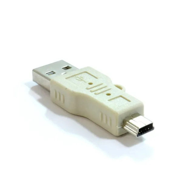 Kenable USB 2.0 Mini-B-Adapter Stecker-Stecker 480 Mbps