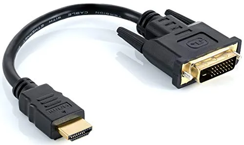 Poppstar HDMI-DVI Adapter DVI-Buchse 12 cm