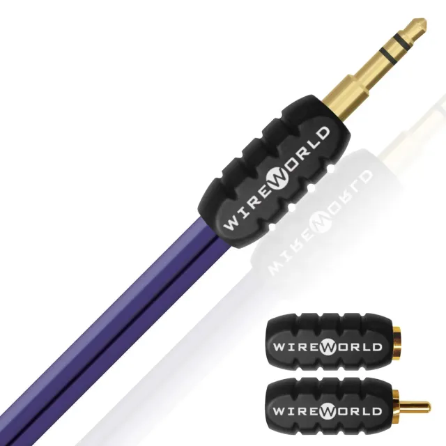 WireWorld Pulse Klinkenkabel 1,0m Klinke-Cinch OFC
