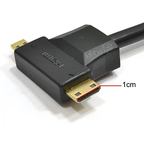 Kenable HDMI Adapterkabel 2m Mini Micro auf HDMI