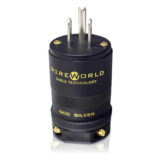 WireWorld Power Cord IEC-Stecker C13 15A silber