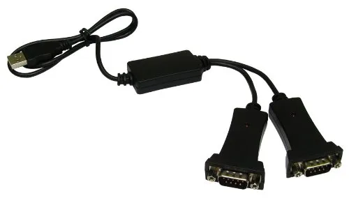 Kenable USB Seriell Adapter RS-232 9-Pin 20cm 1 Port
