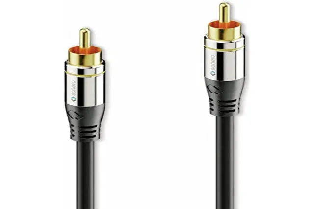 Sonero Premium S-AC800-050 Cinchkabel 5 m schwarz Mono
