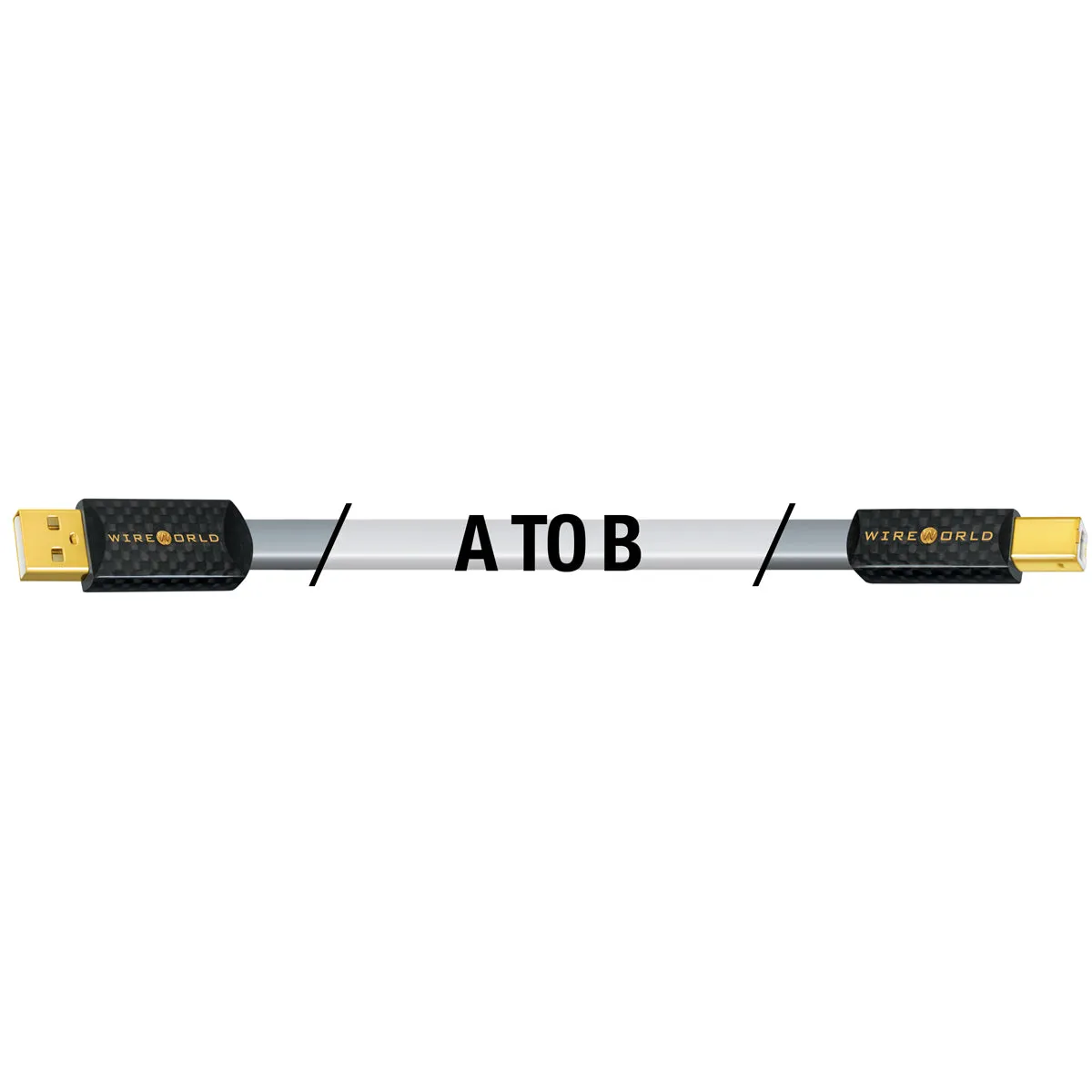 WireWorld Platinum Starlight 8 USB-Kabel A-B 1,0 m Reinsilber
