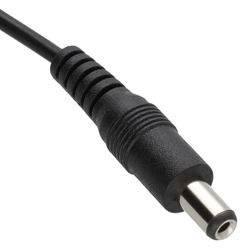 Kenable DC Hohlstecker Kabel 2,1x5,5mm 3m schwarz
