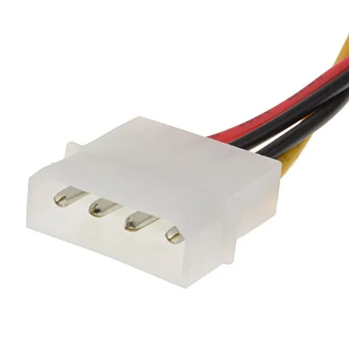 Kenable SATA Strom Adapter Molex auf SATA rechts abgewinkelt