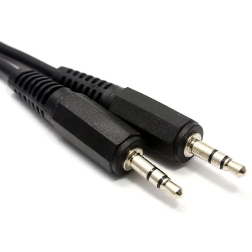 Kenable AUX Kabel 3,5 mm Stereo 0,15 m schwarz