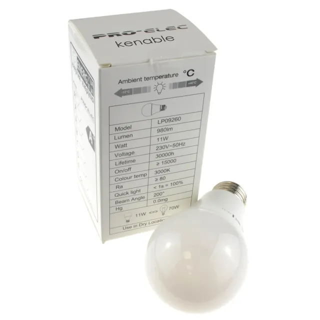 Kenable LED E27 11W 980lm warmweiß 3000K