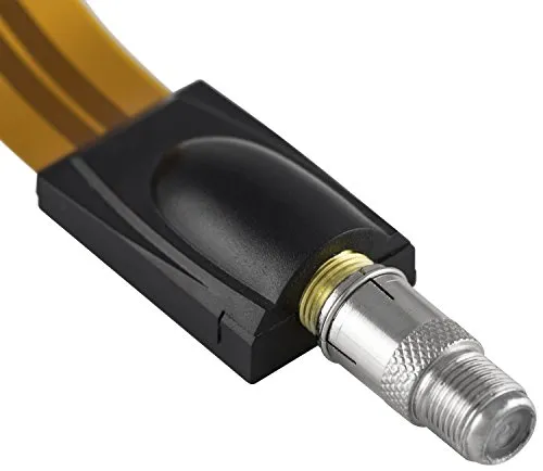 Poppstar F-Quickstecker SAT Kupplung 2 Stück silbern