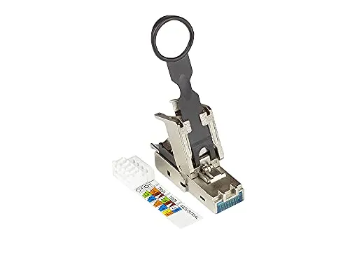 Good Connections Cat. 6A Netzwerkstecker werkzeuglos STP Metall