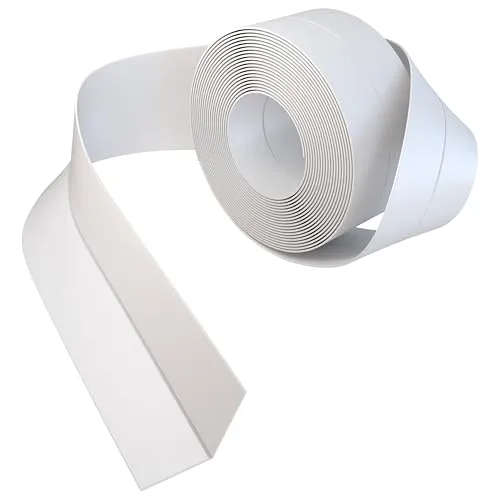 Poppstar Fugendichtband selbstklebend weiß 3,3m x 38mm wasserdicht