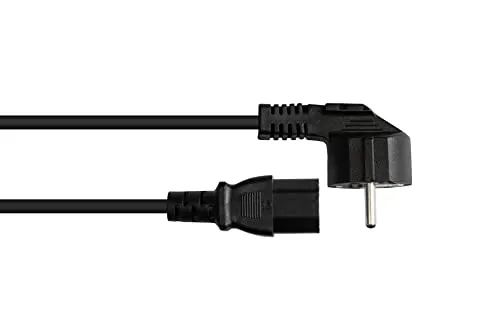 Good Connections P0150-S050 Netzkabel 5 m schwarz Warmgeräte