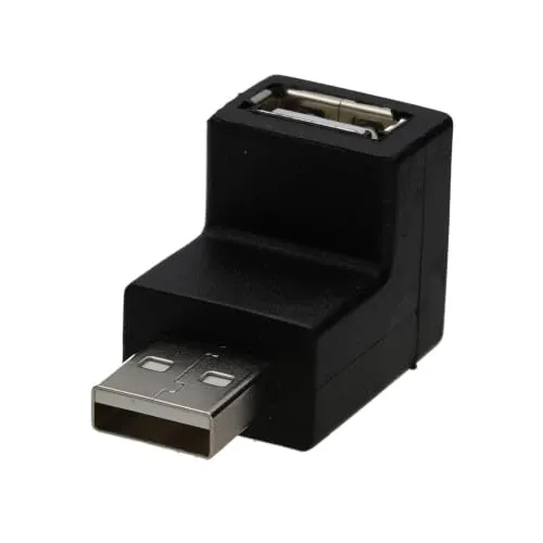 Kenable USB 2.0 Winkeladapter 90° rechts Typ-A