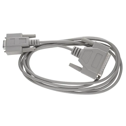 Kenable DB9 DB25 Druckerkabel 2 m beige RS232